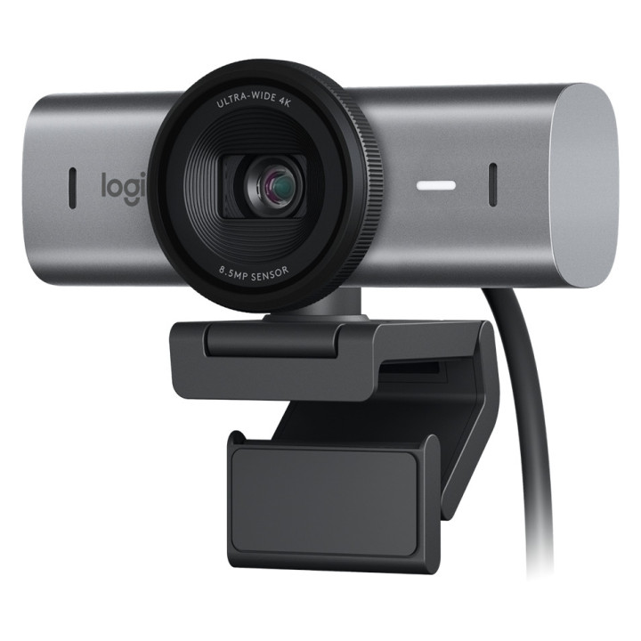 LOGITECH MX Brio 4K Ultra HD Webcam - GRAPHITE - 2.4GHZ - EMEA28-935 - B2C