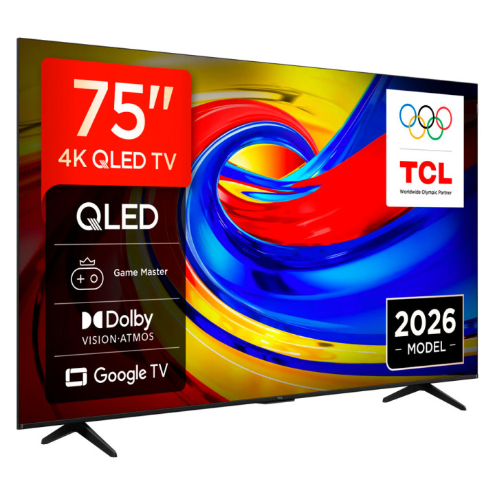 TCL 75P7L 75'' 4K HDR Wide Color Gamut Built-in 2.4/5GHz Wi-Fi