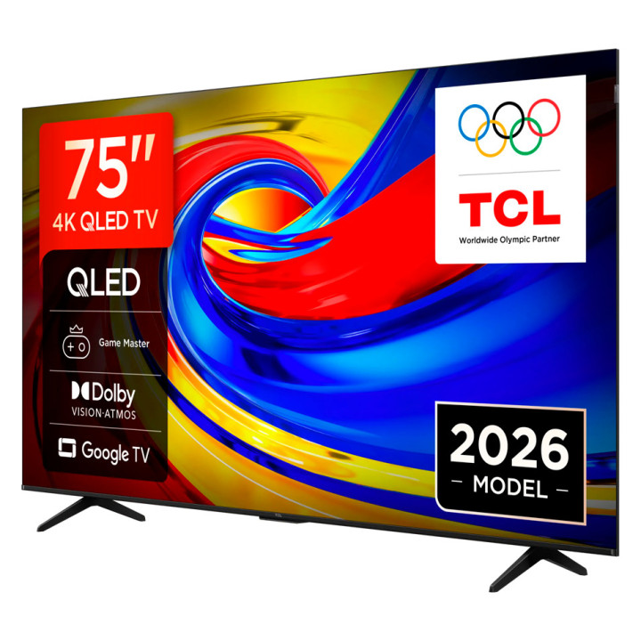 TCL 75P7L 75'' 4K HDR Wide Color Gamut Built-in 2.4/5GHz Wi-Fi