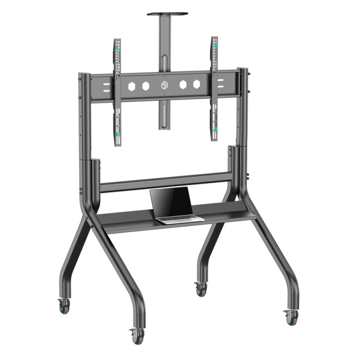 ONKRON Mobile TV stand with bracket 60"-120" Screens up to 150 kg