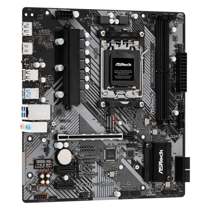 ASROCK B650M-H/M.2+ mATX AM5 DDR5