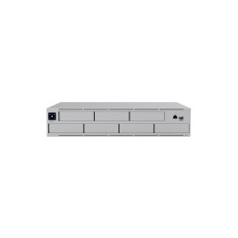 Ubiquiti UNAS-Pro-EU 2U rack-mount NAS with (7) 2.5/3.5" drive bays and 10 Gbps performance designed for large-scale file storag