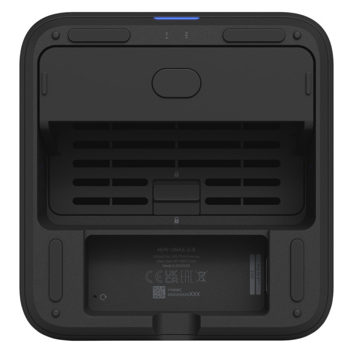 Ubiquiti UniFi UNAS-2-B-EU Network Attached Storage with (2) 3.5inch HDD bays