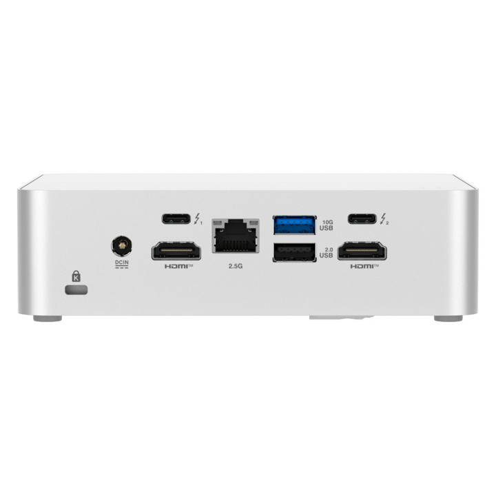 ASUS NUC 15pro+/RNUC15CRSU700002/Intel Ultra 7 255H/Intel Arc graphics/no Storage/no RAM/Intel Wi-Fi 7 BE201/no OS/EU Cord/Kit(L