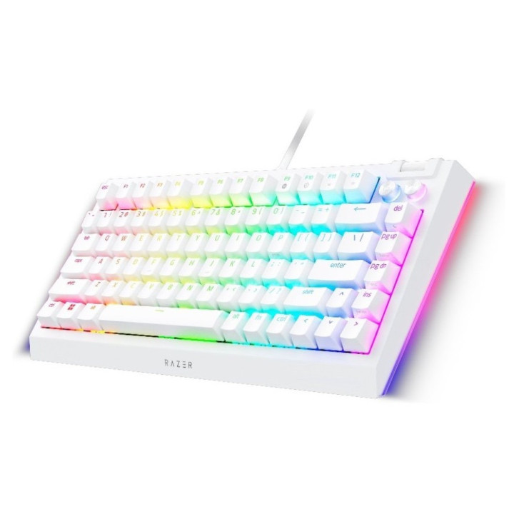 Razer BlackWidow V4 75% White