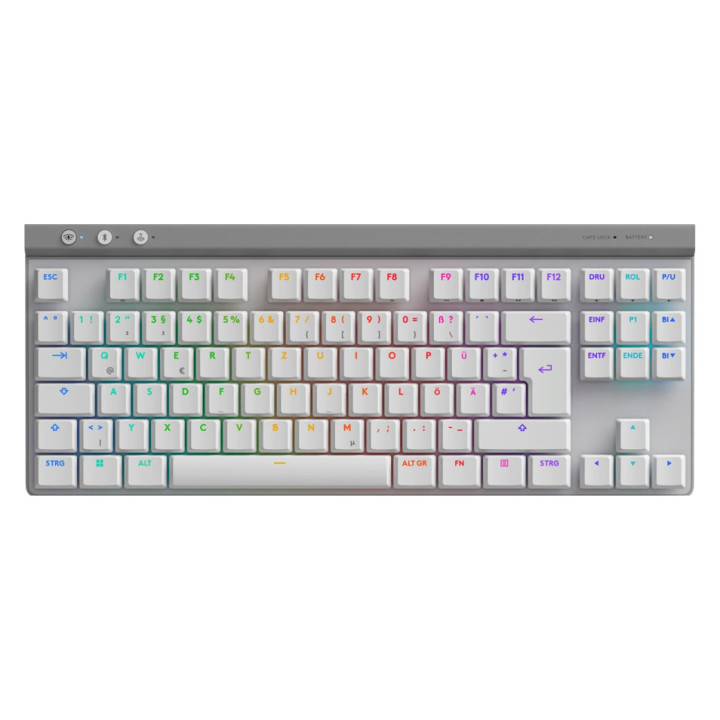 LOGITECH G515 LIGHTSPEED TKL - WHITE - US INT'L - 2.4GHZ/BT- EMEA28i-935 - TACTILE