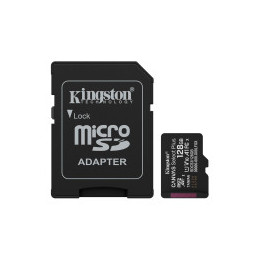 Kingston 128GB microSDXC Canvas Select Plus Gen3 150MB/s A1 Card + Adapter