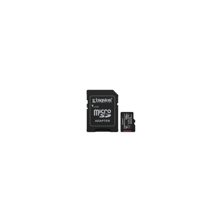 Kingston 128GB microSDXC Canvas Select Plus Gen3 150MB/s A1 Card + Adapter