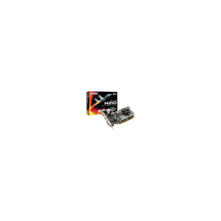 MSI Video Card NVidia N210-1GD3/LP (GF210