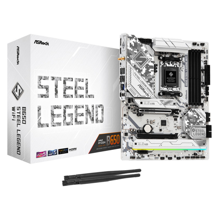 ASROCK B650 Steel Legend WiFi ATX AM5 DDR5
