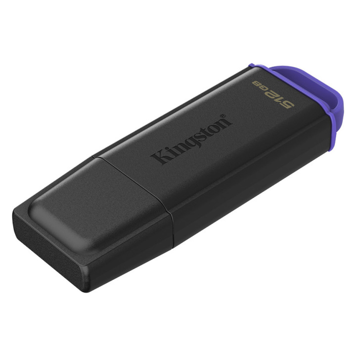 KINGSTON 512GB Portable USB 3.2 Gen 1 DataTraveler Exodia Black/Purple