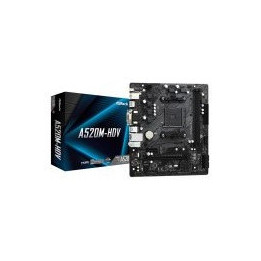 ASROCK A520-HDV mATX AM4 DDR4