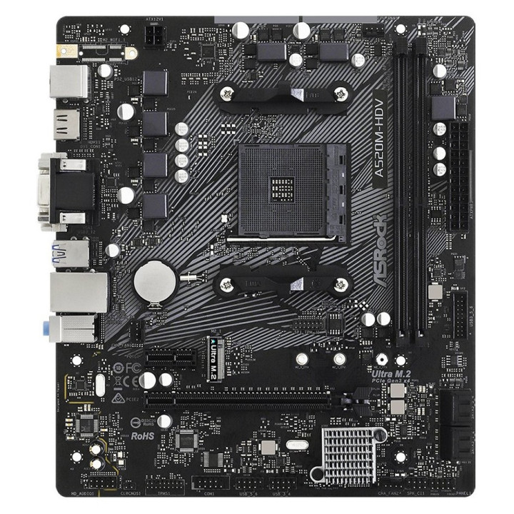 ASROCK A520-HDV mATX AM4 DDR4