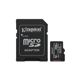 Kingston 256GB microSDXC Canvas Select Plus Gen3 150MB/s A1 Card + Adapter