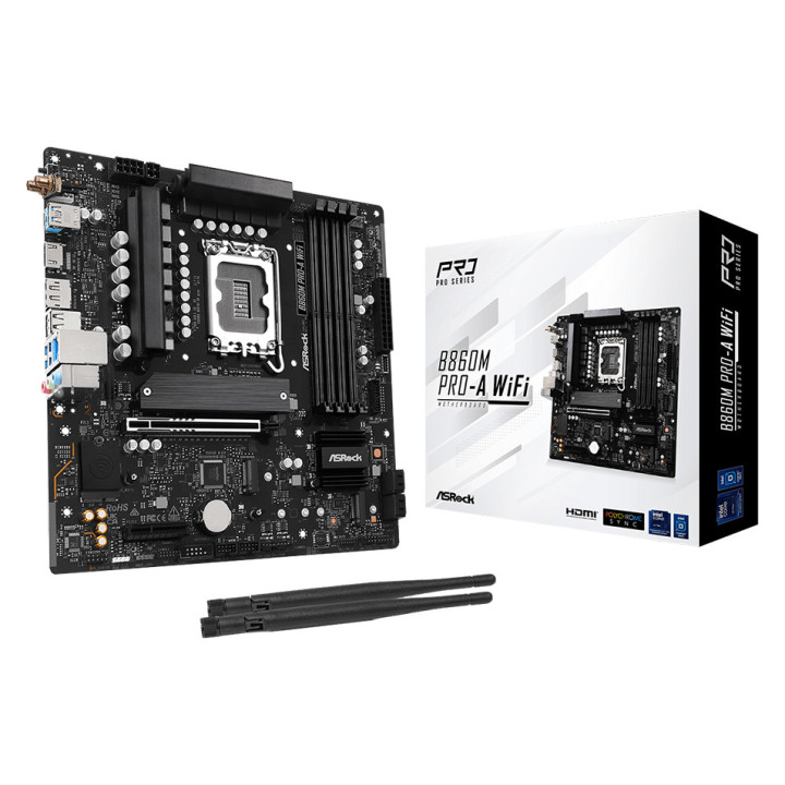 ASROCK MB Desktop B860M Pro-A Wi-Fi