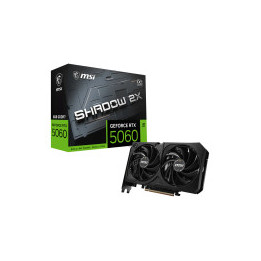 MSI Video Card NVIDIA GeForce RTX 5060 8G SHADOW 2X OC MAX