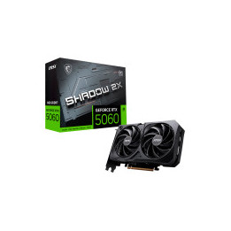 MSI Video Card NVIDIA GeForce RTX 5060 8G SHADOW 2X OC