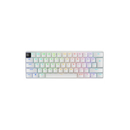LOGITECH G PRO X 60 LIGHTSPEED Wireless Gaming Keyboard (Tactile) - WHITE - US INT'L - 2.4GHZ/BT - EMEA28-935 - TACTILE SWITCH