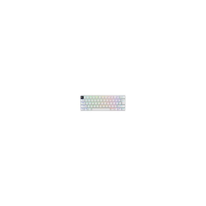 LOGITECH G PRO X 60 LIGHTSPEED Wireless Gaming Keyboard (Tactile) - WHITE - US INT'L - 2.4GHZ/BT - EMEA28-935 - TACTILE SWITCH