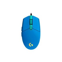 LOGITECH G102 LIGHTSYNC Corded Gaming Mouse - BLUE - USB - EER