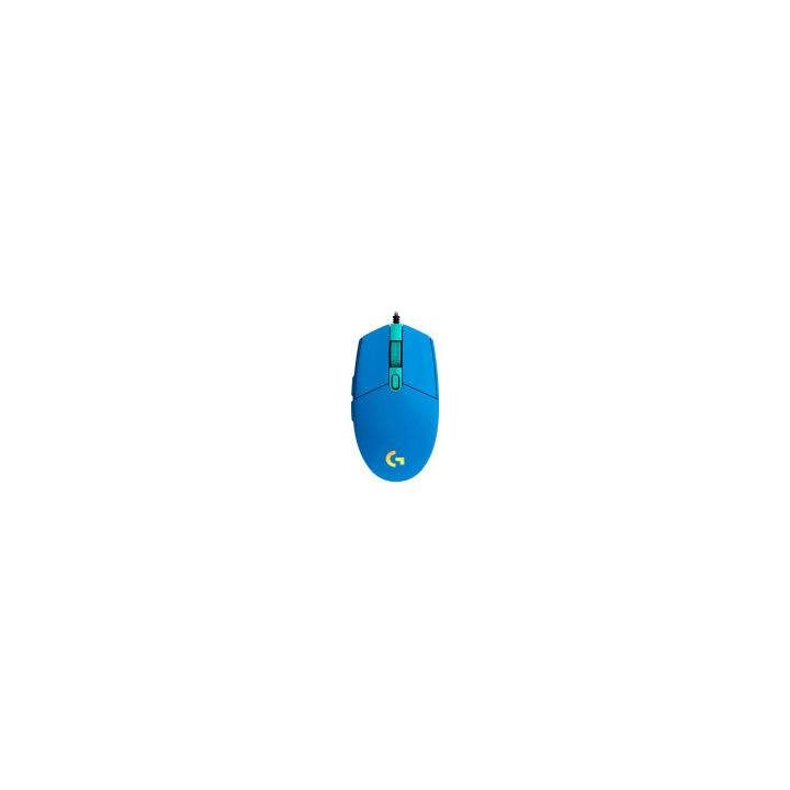 LOGITECH G102 LIGHTSYNC Corded Gaming Mouse - BLUE - USB - EER