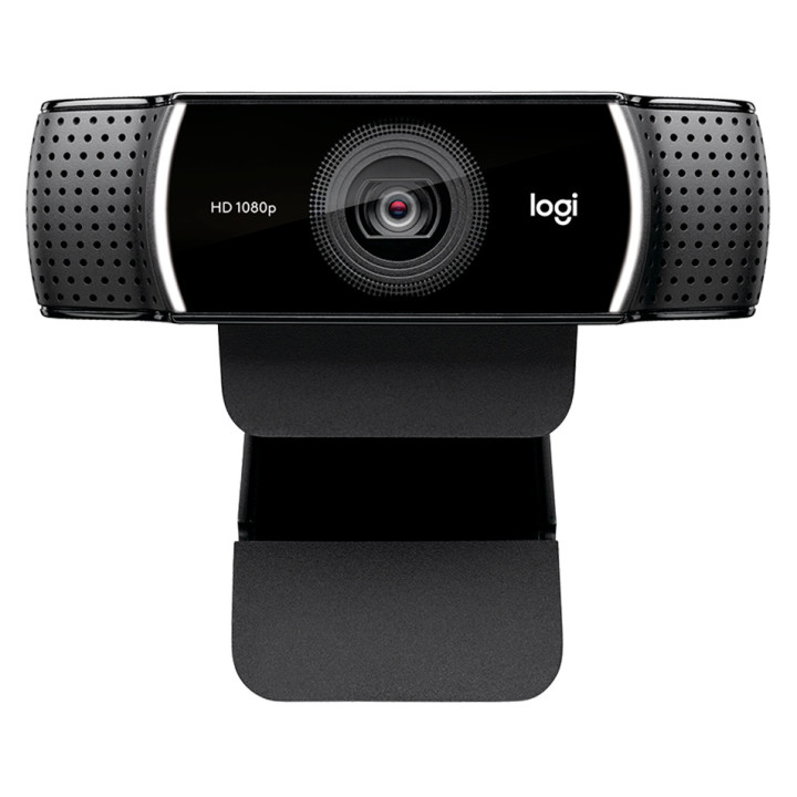 LOGITECH C922 Pro Stream Webcam - Tripod - BLACK - USB