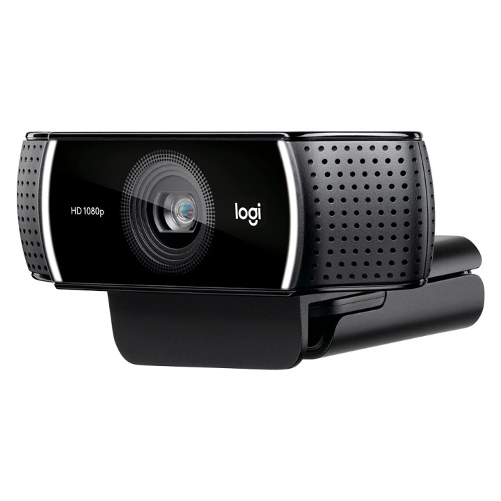 LOGITECH C922 Pro Stream Webcam - Tripod - BLACK - USB