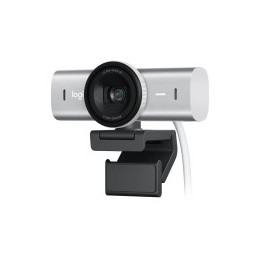 LOGITECH MX Brio 4K Ultra HD Webcam - PALE GREY - 2.4GHZ - EMEA28-935 - B2C