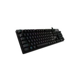 LOGITECH G512 Corded LIGHTSYNC Mechanical Gaming Keyboard - CARBON - US INT'L - USB - TACTILE
