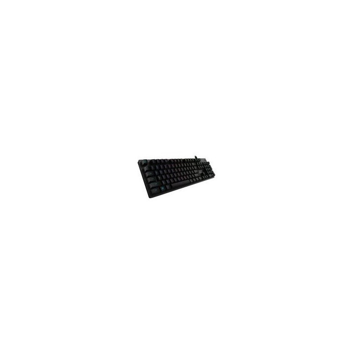 LOGITECH G512 Corded LIGHTSYNC Mechanical Gaming Keyboard - CARBON - US INT'L - USB - TACTILE