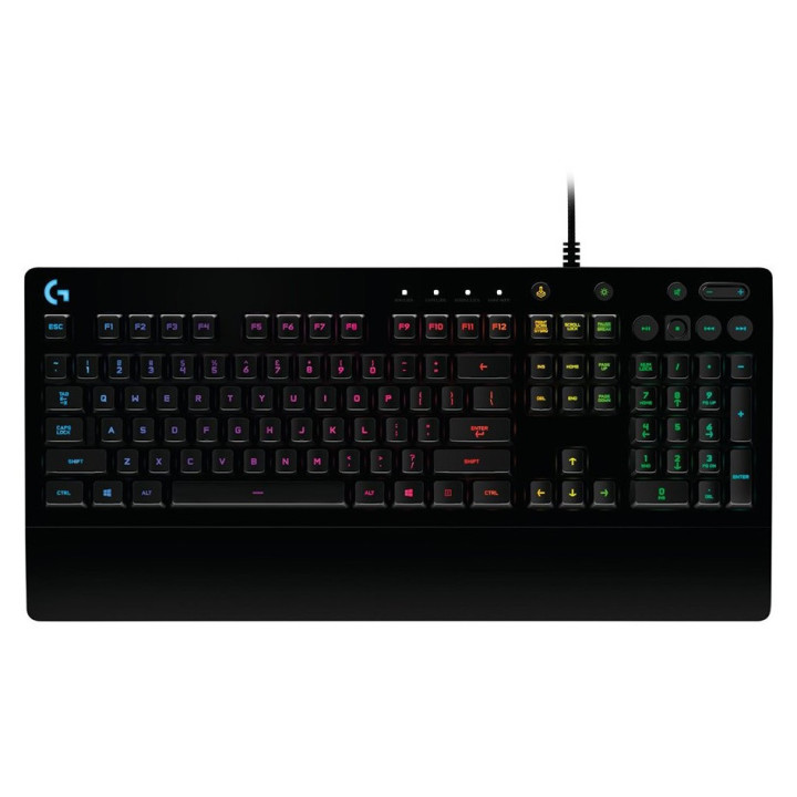 LOGITECH G213 Prodigy Corded RGB Gaming Keyboard - BLACK - US INT'L - USB