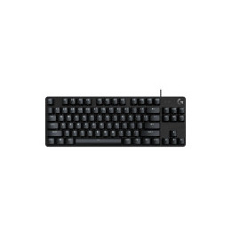 LOGITECH G413 TKL SE Corded Mechanical Gaming Keyboard - BLACK - US INT'L - USB - TACTILE