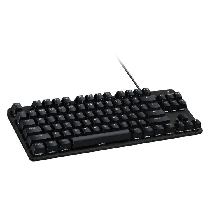LOGITECH G413 TKL SE Corded Mechanical Gaming Keyboard - BLACK - US INT'L - USB - TACTILE