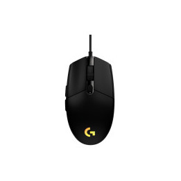 LOGITECH G102 LIGHTSYNC Corded Gaming Mouse - BLACK - USB - EER
