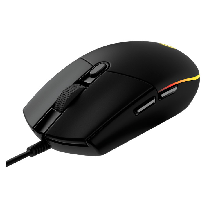 LOGITECH G102 LIGHTSYNC Corded Gaming Mouse - BLACK - USB - EER