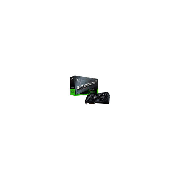 MSI Video Card Nvidia GeForce RTX 5070 12G SHADOW 3X OC