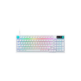 LOGITECH G316 X 98 Wired Gaming Keyboard - WHITE - US INT'L - USB - EMEA28i - 935 - TACTILE