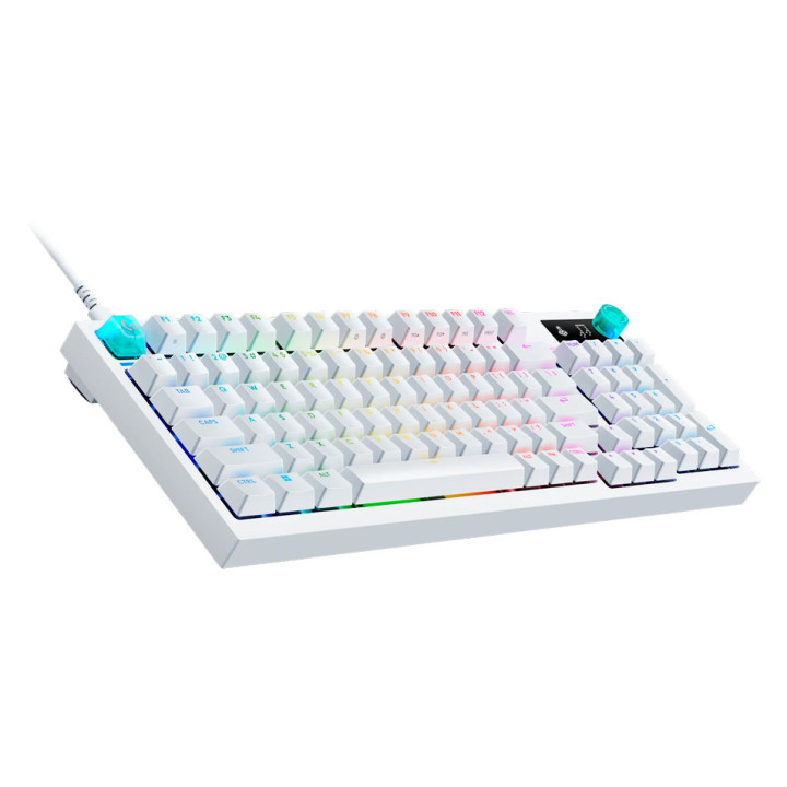 LOGITECH G316 X 98 Wired Gaming Keyboard - WHITE - US INT'L - USB - EMEA28i - 935 - TACTILE