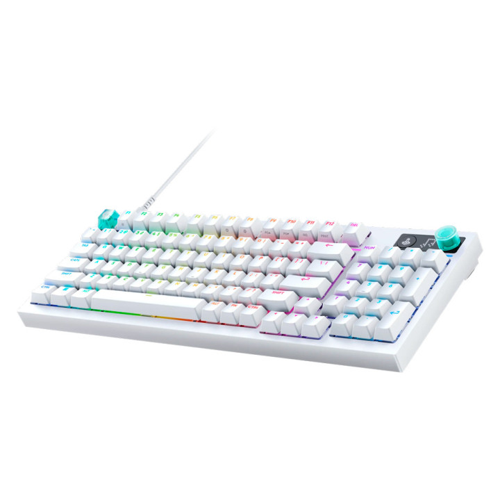 LOGITECH G316 X 98 Wired Gaming Keyboard - WHITE - US INT'L - USB - EMEA28i - 935 - TACTILE