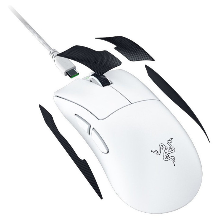 RAZER DeathAdder V4 Pro Gaming Mouse - White