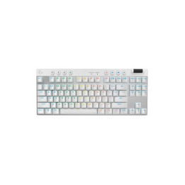 LOGITECH G PRO X TKL LIGHTSPEED Mechanical Gaming Keyboard - WHITE - US INT'L - TACTILE