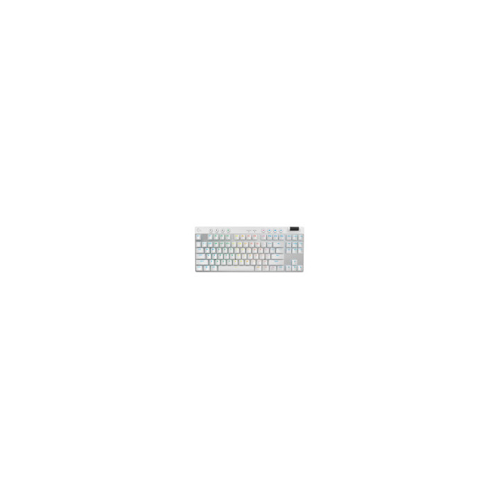 LOGITECH G PRO X TKL LIGHTSPEED Mechanical Gaming Keyboard - WHITE - US INT'L - TACTILE