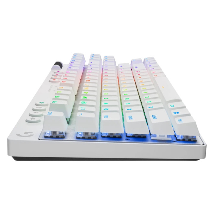 LOGITECH G PRO X TKL LIGHTSPEED Mechanical Gaming Keyboard - WHITE - US INT'L - TACTILE