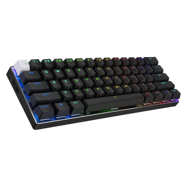 LOGITECH G PRO X 60 LIGHTSPEED Wireless Gaming Keyboard (Tactile) - BLACK - US INT'L - 2.4GHZ/BT - EMEA28-935 - TACTILE SWITCH