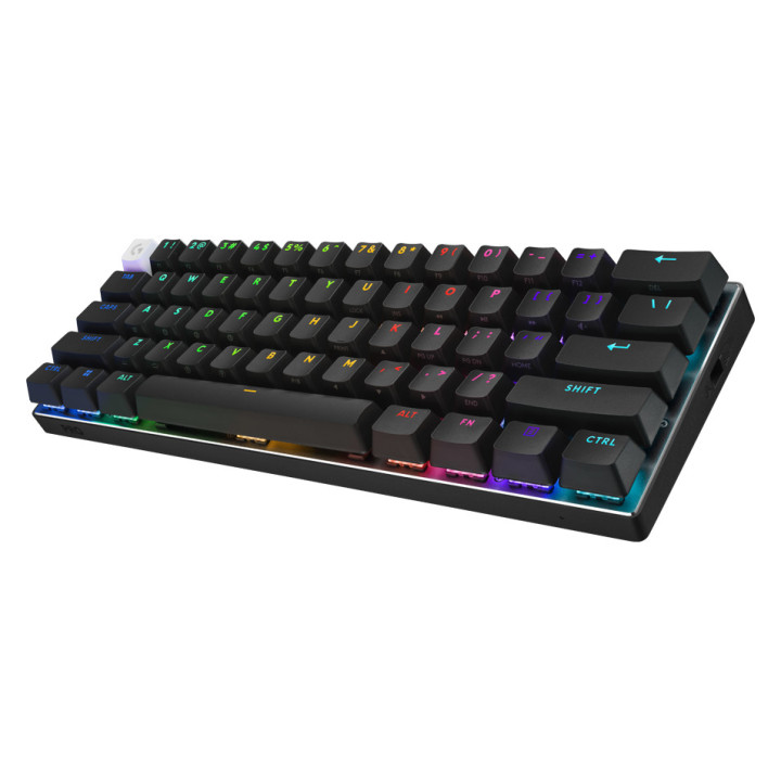 LOGITECH G PRO X 60 LIGHTSPEED Wireless Gaming Keyboard (Tactile) - BLACK - US INT'L - 2.4GHZ/BT - EMEA28-935 - TACTILE SWITCH