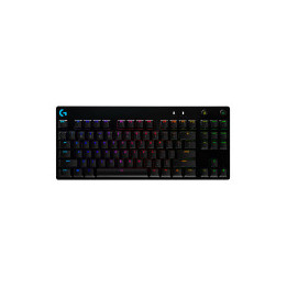 LOGITECH G PRO X TKL LIGHTSPEED Mechanical Gaming Keyboard - BLACK - US INT'L - TACTILE
