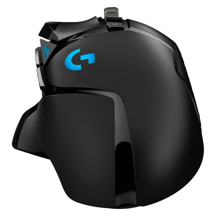 LOGITECH G502 Corded Gaming Mouse - HERO - BLACK - USB - EER2