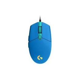 LOGITECH G203 LIGHTSYNC Corded Gaming Mouse - BLUE - USB