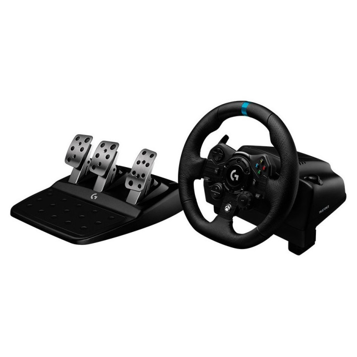 LOGITECH G923 Racing Wheel and Pedals - PC/XB - BLACK - USB