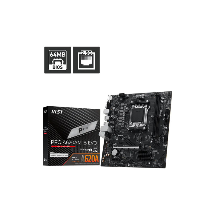 MSI PRO A620AM-B EVO